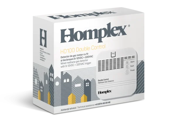 Detector de gaz Homplex HD100 Double Control