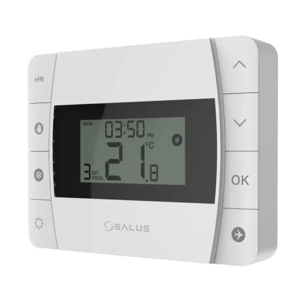 Termostat programabil SALUS DT500, cu fir, 5 ani garantie