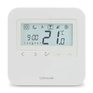 Termostat programabil pentru incalzirea prin pardoseala SALUS HTRP230, cu fir, montaj aparent