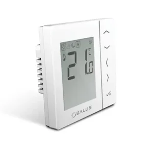 Termostat programabil pentru incalzirea prin pardoseala SALUS VS30W, cu fir, montaj in doza