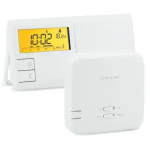Termostat ambiental programabil Salus 091FLRFV2 wireless, afisaj LCD