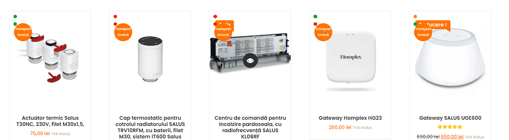 automatizare Încălzire prin Pardoseală