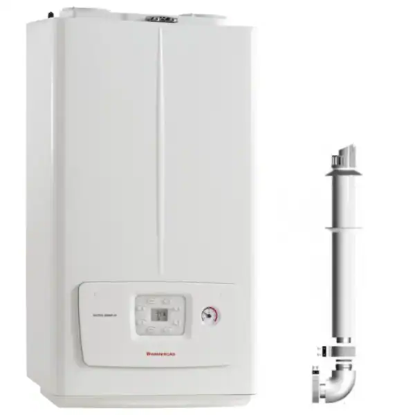 Centrala termica in condensare Immergas Victrix Omnia 26 – 26 kW, kit evacuare inclus