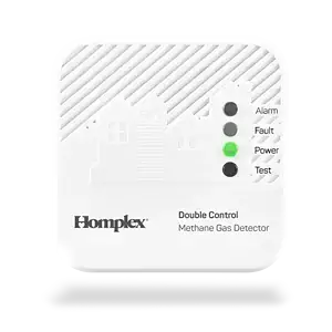 Detector de gaz metan cu fir și declanșare dublă 12VDC/230VAC – Homplex HD100 PRO Double Control