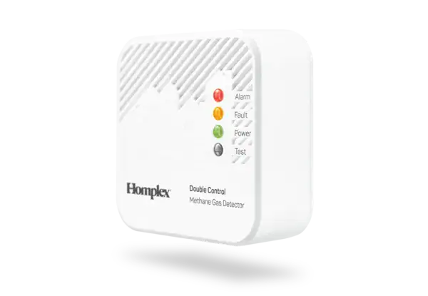 Detector de gaz metan cu fir și declanșare dublă 12VDC/230VAC – Homplex HD100 PRO Double Control