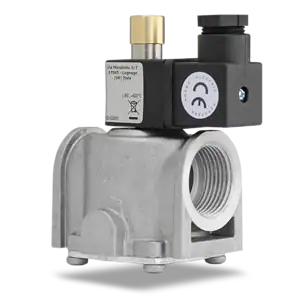 Valvă solenoidă de gaz (electrovalvă) Normal – Deschis, DN25, 1toll  MADAS RMC04