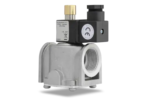 Valvă solenoidă de gaz (electrovalvă) Normal – Deschis, DN25, 1toll  MADAS RMC04